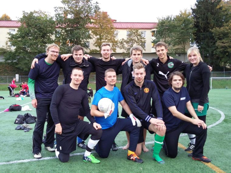 En del av Manu Dei, en del spelare saknas på bilden